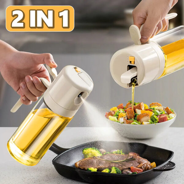 2-in-1 Smart Oil Sprayer & Dispenser