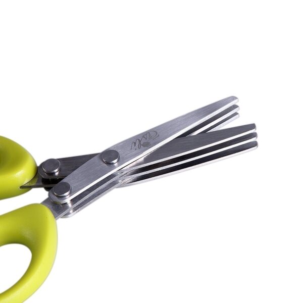 5-Layer Stainless Steel Herb Scissors - Image 10