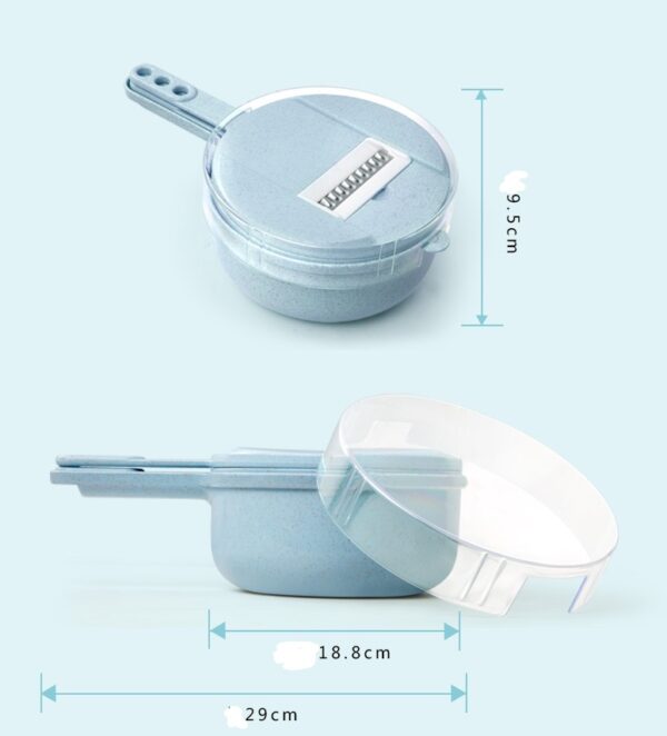 8-in-1 Multi-Function Mandoline Slicer & Grater - Image 7