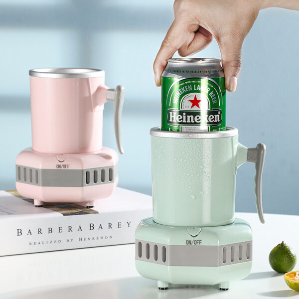 Instant Chill: Dual-Use Quick Cooling Cup