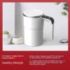 USB Rechargeable Self-Stirring Mug - Image 3
