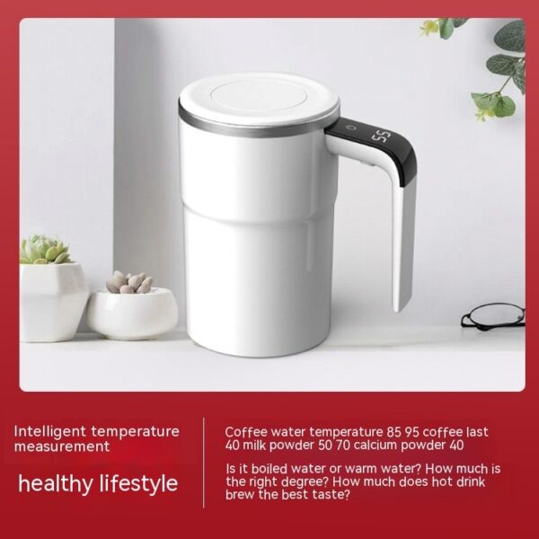 USB Rechargeable Self-Stirring Mug - Image 3