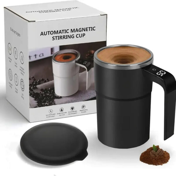 USB Rechargeable Self-Stirring Mug - Image 6